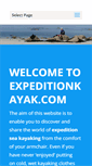 Mobile Screenshot of expeditionkayak.com
